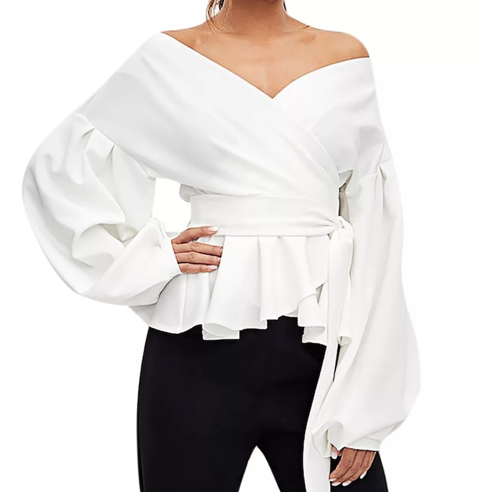 NWOT SHEIN White Blouse